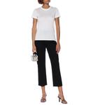 Хлопковая футболка VINCE, белый - фото 2