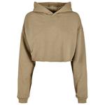 Худи Urban Classics Oversized Cropped, зеленый - фото 3