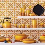 Керамическая кокотка Le Creuset с крышкой, 0.25 л, 10 см, горчичный - фото 3