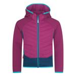 TROLLKIDS Флисовая куртка для девочек Sirdal Light Berry/Madeira Blue/Lagoon Blue - фото