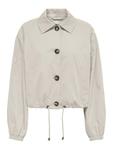 Демисезонная куртка ONLY ONLEja, Beige - фото