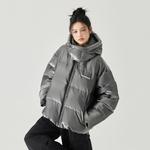 GOLFCROSS Пуховик унисекс, Metallic Silver - фото 10