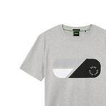 Футболка мужская серая HUGO BOSS, серый - фото 7