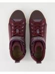 Кроссовки на шнуровке Geox Sneaker, бордо - фото 4