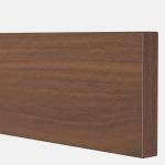 Передняя часть ящика IKEA, 80x10 см, цвет brown walnut effect - фото 3