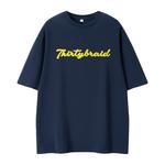 Футболка унисекс 30Braid, темно-синий/желтый - фото 32