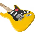 Электрогитара Squier FSR Affinity Stratocaster HSS Graffiti Yellow - фото 6