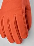 Перчатки Hestra Alpine Leather Primaloft с 5 пальцами, Flame Red - фото 4