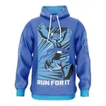 Худи Otso Popeye Run For It, синий - фото