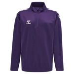 Толстовка Hummel Core XK Poly Half Zip, фиолетовый - фото