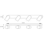 Потолочный светильник Lucide PUNCH, белый - фото 6