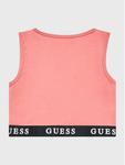 Топ приталенного кроя Guess, розовый - фото 2