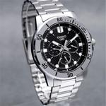 CASIO Часы Men Black Watch, Black - фото 5