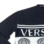 VERSACE Свитер мужской черный - фото 6
