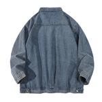 Джинсовая куртка унисекс BRUMAIRE, Черная куртка и черные брюки - фото 15