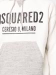 DSQUARED2 худи с логотипом, серый - фото 5