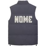 NOME Жилет унисекс, Темно-серый - фото 4