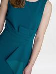 Платье макси Jayden Crepe Gina Bacconi, Teal - фото 5