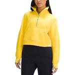 Свитшот серии Scuba для женщин Lululemon, желтый - фото