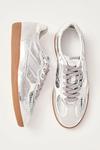 Кожаные кроссовки Tb.488 Alohas, серебряный - фото 6