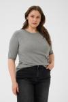 Свитер KAFFE CURVE Carla, серый - фото 2