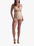 Эластичные трусики с высокой талией Smooth Essentials Bye Bra, Beige - фото 2