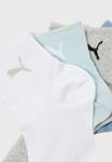 Носки Puma WOMEN QUARTER 4 PACK, Blue/White/Grey/Multi-Coloured - фото 2