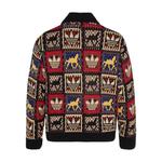 Куртка-свитер Adidas Crafted Jacket Sweater 'Black' - фото 2