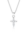 Elli Колье с крестом из серебра 925 пробы - фото