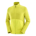 Salomon Essential теплая мужская куртка на молнии, жёлтый - фото 3