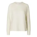 Свитер Selected Lulu, белый - фото