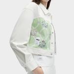 Куртка женская белая солнце FILA - фото 8