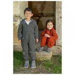 Детский комбинезон с капюшоном и молнией - комбинезон Engel, Jade Melange - фото 2