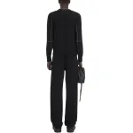 Свитер мужской черный Mm6 Maison Margiela, черный - фото 3