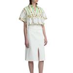 Женская рубашка MSGM, белый - фото 3