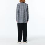 Рубашка в клетку с аппликацией Tetris ADER ERROR, черный - фото 6