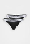 Трусы Emporio Armani THONG 2 PACK, Black - фото 5