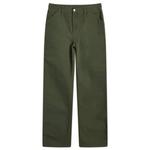 Брюки до колена Carhartt Wip, Tarragon Rinsed - фото