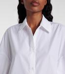 Платье-рубашка из хлопка Marni, белый - фото 4