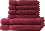 Полотенце Müskaan, бордовый - фото