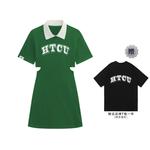 Htcu Женское платье с шортами и рукавами, Черный - фото 17