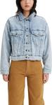 Женская джинсовая куртка Levi's Trucker утепленная, голубой - фото