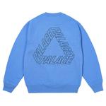 Свитер Palace Outline P-3 Crew, Palatial Blue - фото 2