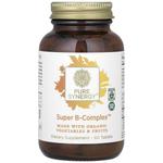 Супер B-комплекс Pure Synergy без ГМО, 60 таблеток - фото