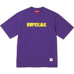 Футболка Supreme Stencil Embroidered, зеленый / оранжевый - фото 6