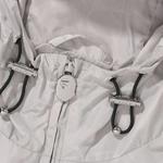 Куртка BAPE Solid Color Nylon Hooded Jacket, Grey - фото 3