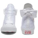 All Star Canvas Shoes Unisex High-top White/Red Converse - фото 3