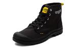 Pampa Canvas Shoes Unisex High-top Black Palladium - фото 2