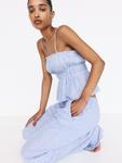 Топ Pull&Bear Pull&Bear , Sky blue - фото 6