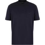 Футболка с логотипом Eagle EMPORIO ARMANI, синий - фото